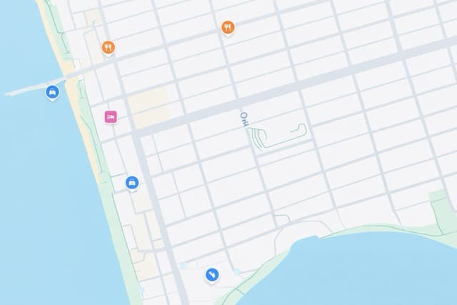 Map showing store location